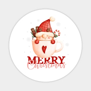 Merry Christmas Gnome 01 Magnet